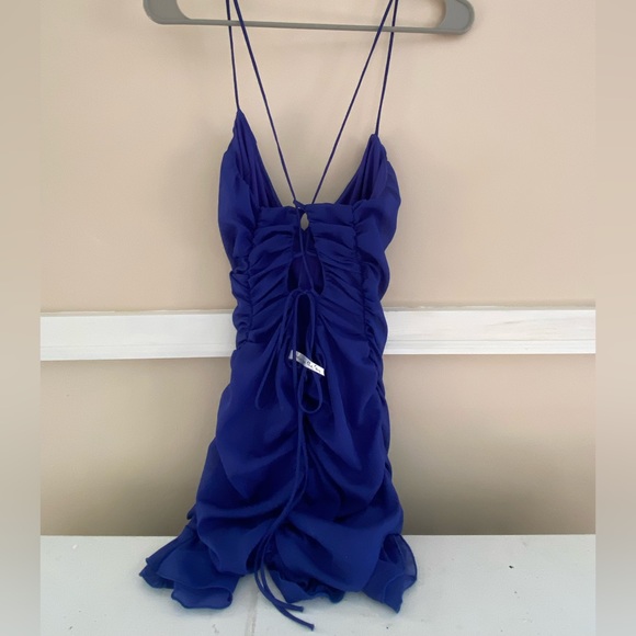 Lucy in the Sky Avianna Pleated Ruffle Dress - Picture 4 of 5